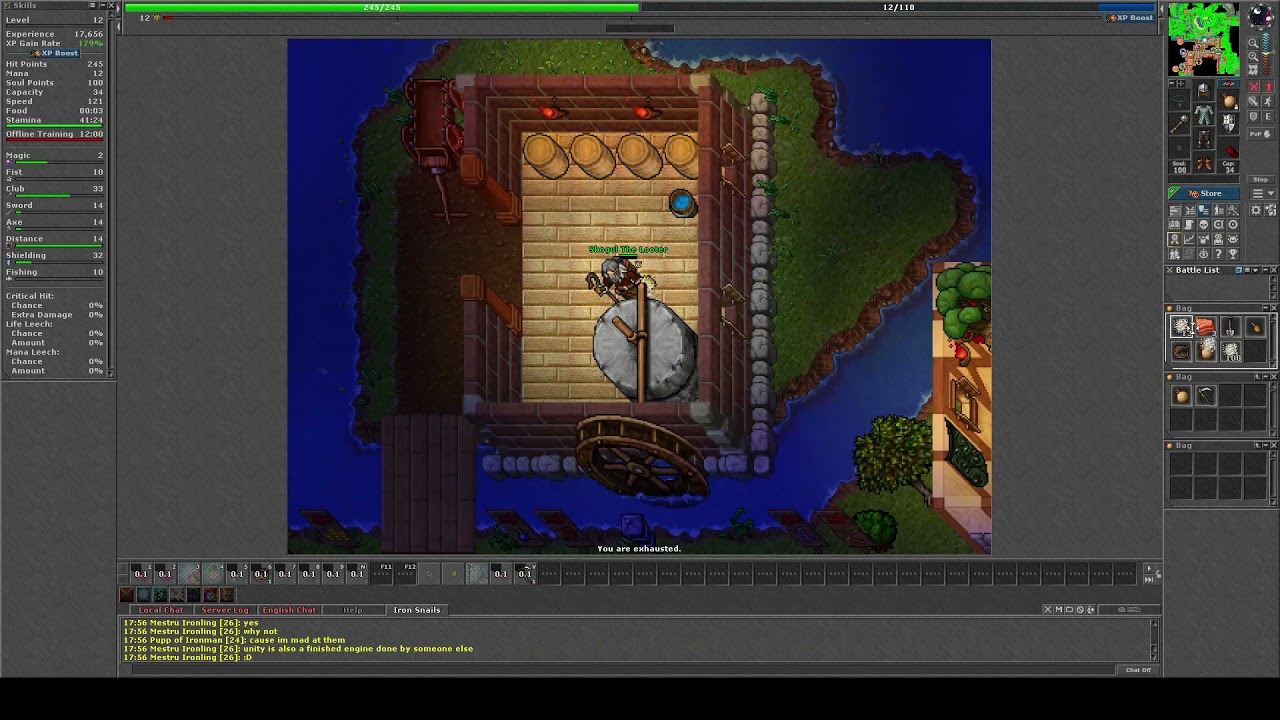 Tibia Daily Spawn Ironman Challenge Ep. 2: Looting a Star