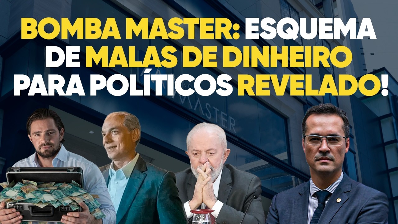 BOMBA MASTER: esquema de MALAS DE DINHEIRO para políticos revelado!