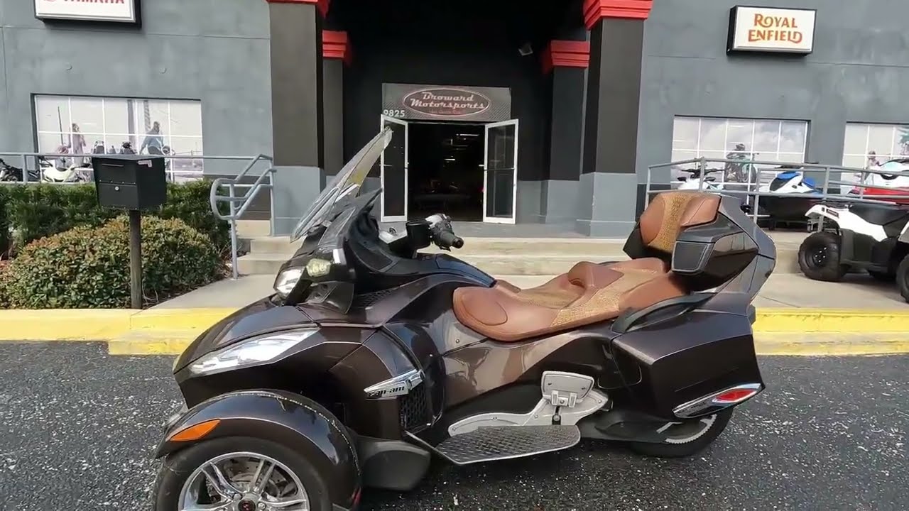 Used Brown 2012 Can-Am Spyder RT 3-Wheel Vehicle For Sale In Port Richey, FL