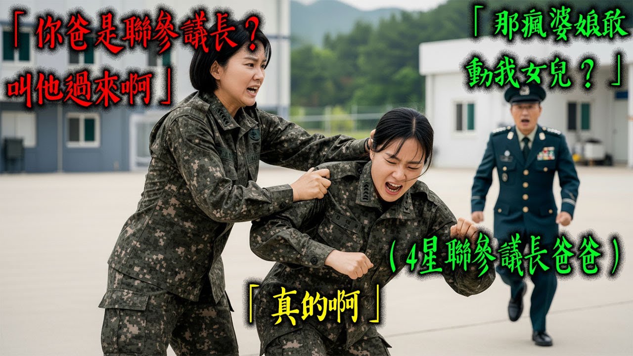 「妳爸是三星上將？那他是幹什麼吃的？」囂張軍官一邊掌摑新任少尉，一邊嘲笑她的後台。殊不知，一通直達總統府的電話響起，隨之而來的是黑鷹直升機與參謀總長的親臨… l 有聲書 l 感動