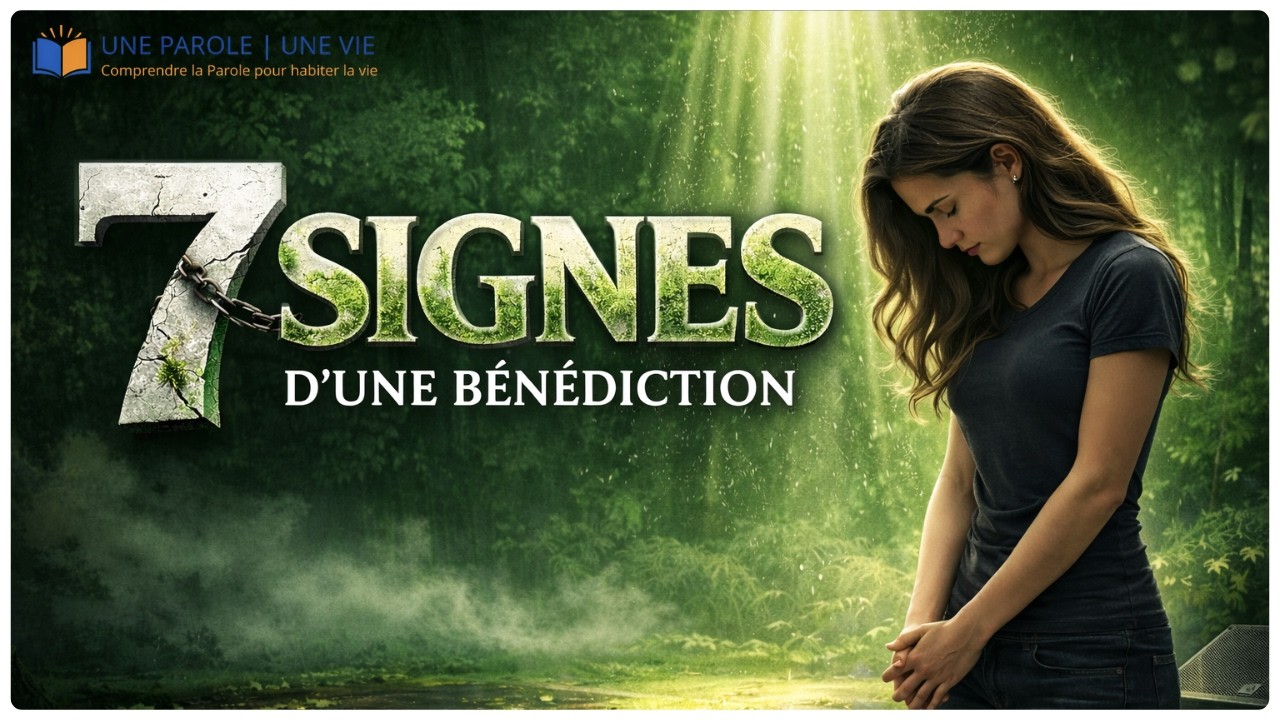 7 signes que Dieu te prépare à une grande bénédiction | Une parole | Une Vie