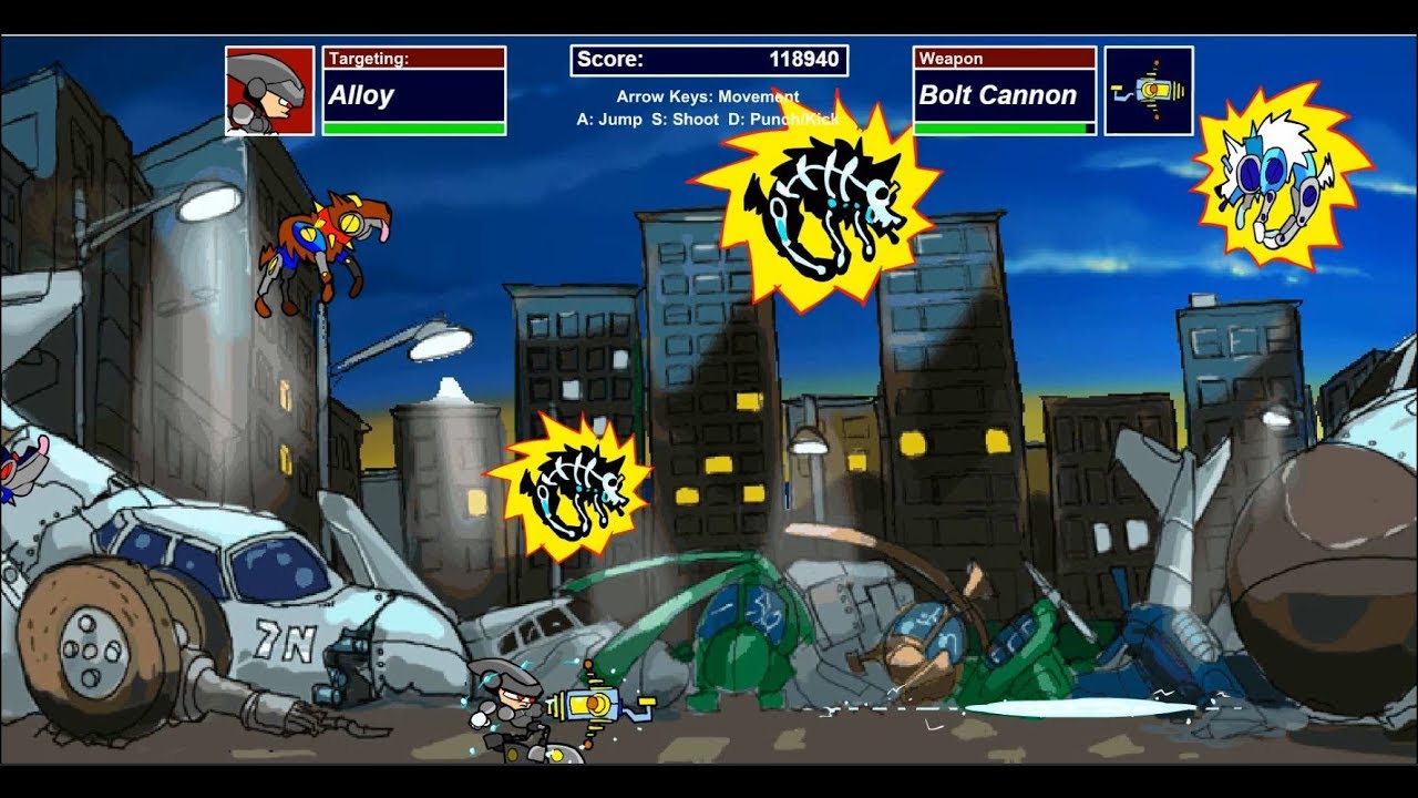 Alloy Arena || Rampage Walkthrough