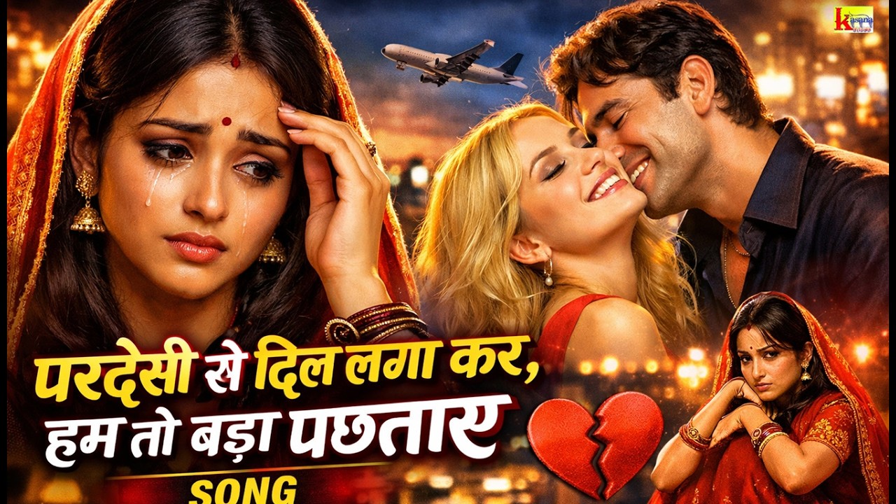 💔Pardesi Se Dil Lagakar 💔🥺🥀Evergreen Sad Hindi Song |💔 Sad Heart Touching Song 💔