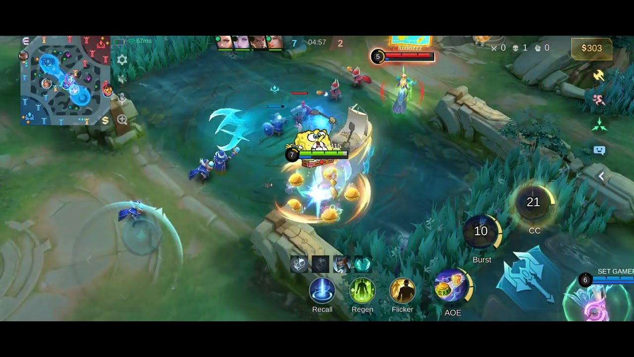 Mobile legend some of my skills learn by you my friend  @EjHao 