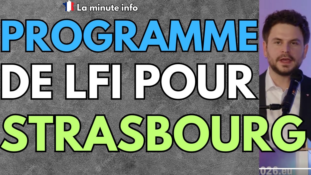 LE PROJET DE LA FRANCE INSOUMISE POUR STRASBOURG EST LUNAIRE