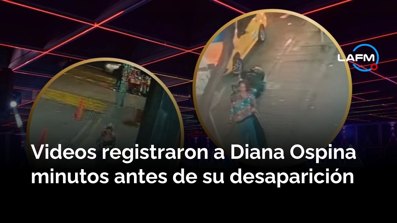 Exclusivo | Revelan videos de Diana Ospina antes de desaparecer en Chapinero