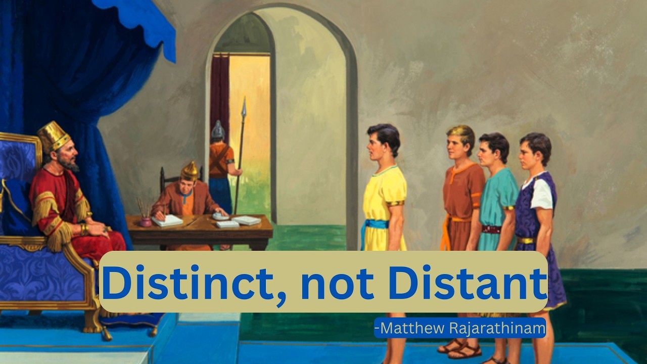 Distict, Not Different | Matthew Rajarathinam | Bible Study | Feb. 11, 2026