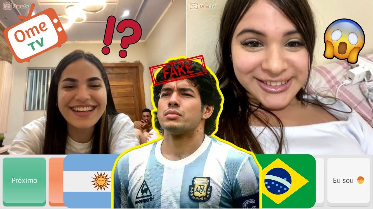 🇧🇷 BRASILEIRO Finge Ser ARGENTINO No OMEGLE 🇦🇷