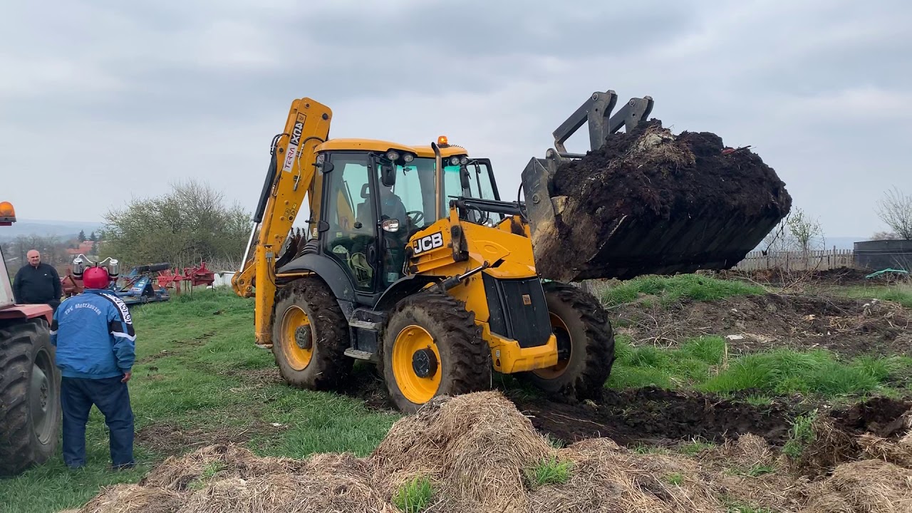 Utovar stajnjaka | JCB 4cx IMT 539