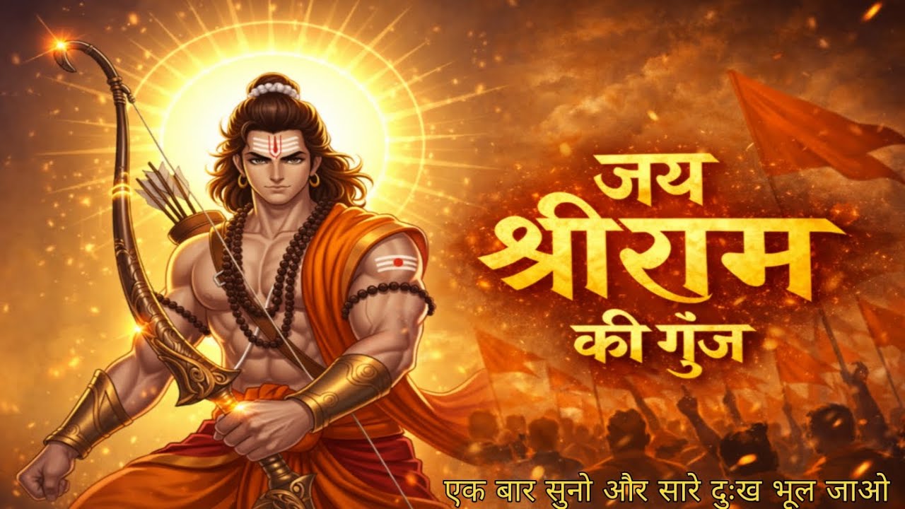 जय श्रीराम की गूंज 🔥 | Full Energy Ram Bhajan | Rally Special