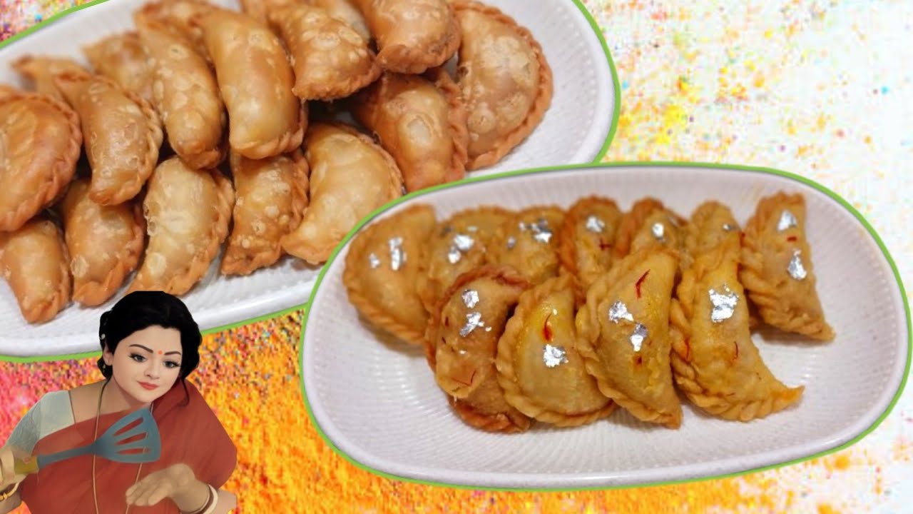 এবারের দোল উৎসবে, অতিথি আপ্যায়নে বানিয়ে ফেলুন খাস্তা খোয়া ক্ষীরের গুজিয়া | Mawa Gujiya Recipe 
