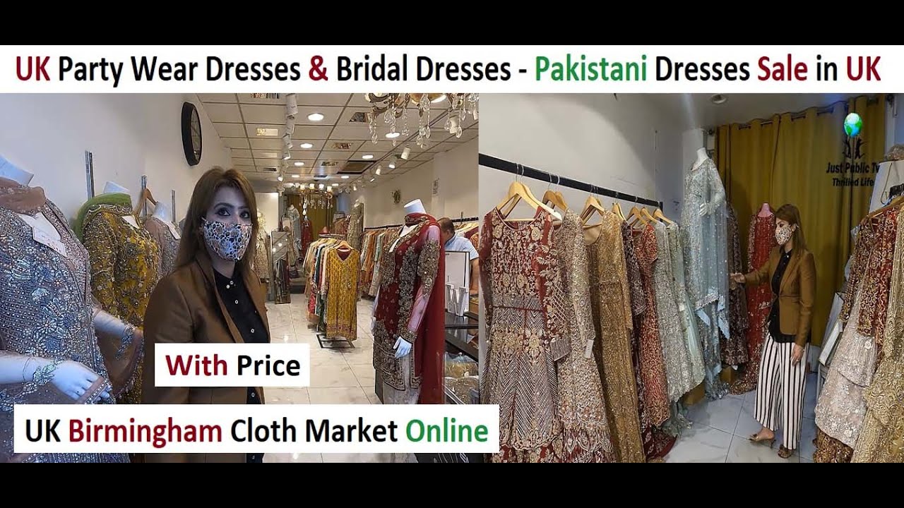 Pakistani Dresses Sale In UK - Party Wear Dresses & Bridal Dresses - WARI Couture Birmingham
