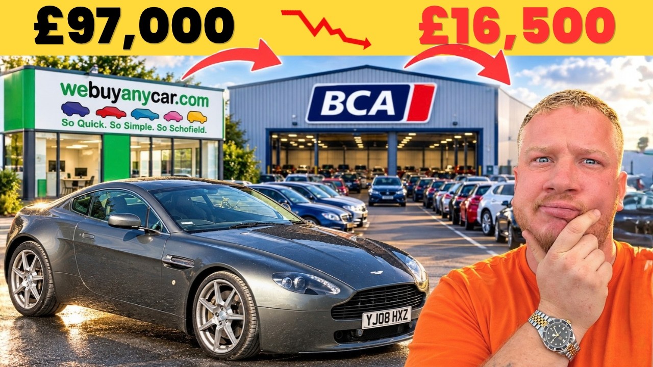 МЫ БЫСТРО ПОНЯЛИ, ПОЧЕМУ ЭТОТ V8 VANTAGE ОКАЗАЛСЯ НА АУКЦИОНЕ!