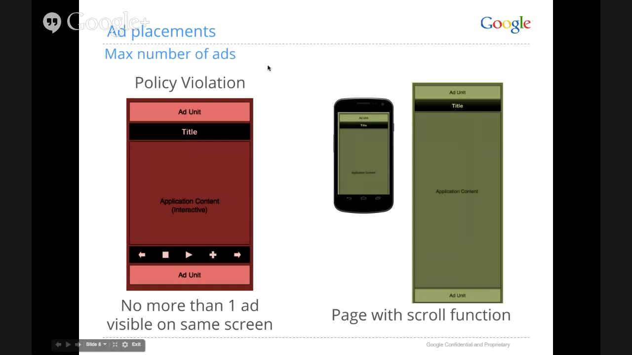 AdMob Policies for #AdMobStudentChallenge