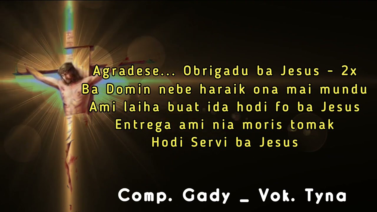 Prega Jesus iha Kruz Leten