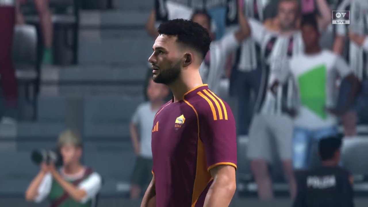 FC 26 PS5 Pro Career Juventus S2 Day 3 Juventus Vs As Roma sliders V9 alt FUMA Legend Authentic 1.43