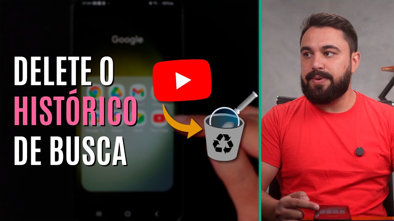 COMO APAGAR HIST&Oacute;RICO DE PESQUISA DO YOUTUBE PELO CELULAR