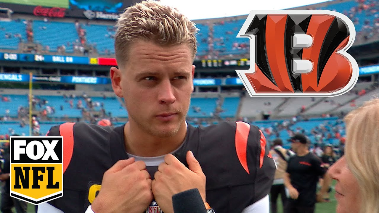 Joe Burrow on what Bengals' first win means &ndash; 'We got to move on to the next one'