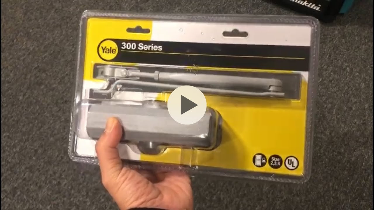 Yale Hydraulic Door Closer Installation and Review
