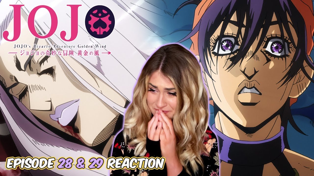 АББАККИО НЕТ!!! 😭💔Реакция на 28 и 29 эпизоды JoJo's Bizarre Adventure: Golden Wind!