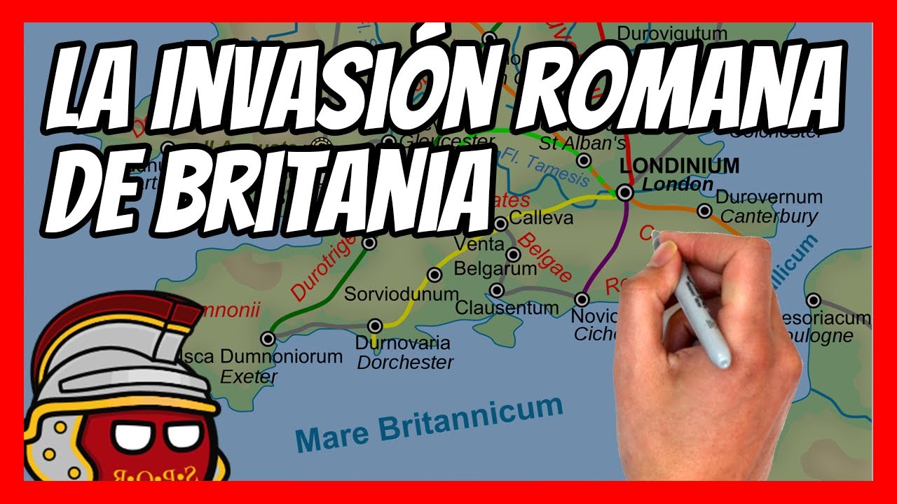 ✅La CONQUISTA de BRITANIA por los ROMANOS | Explicaci&oacute;n sencilla en 10 minutos