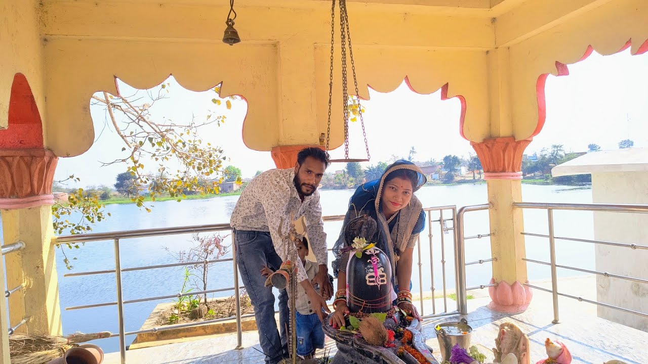 महाशिवरात्रि पूजा 🙏 पति देव साथ 🥰