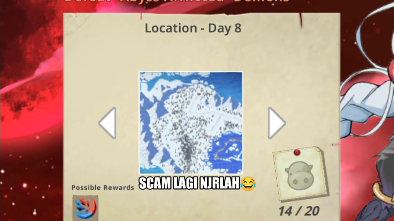 LOKASI MOONSHARD HARI KEDELAPAN! || MAPNYA SCAM LAGI NJIR😂 || EPIC CONQUEST 2