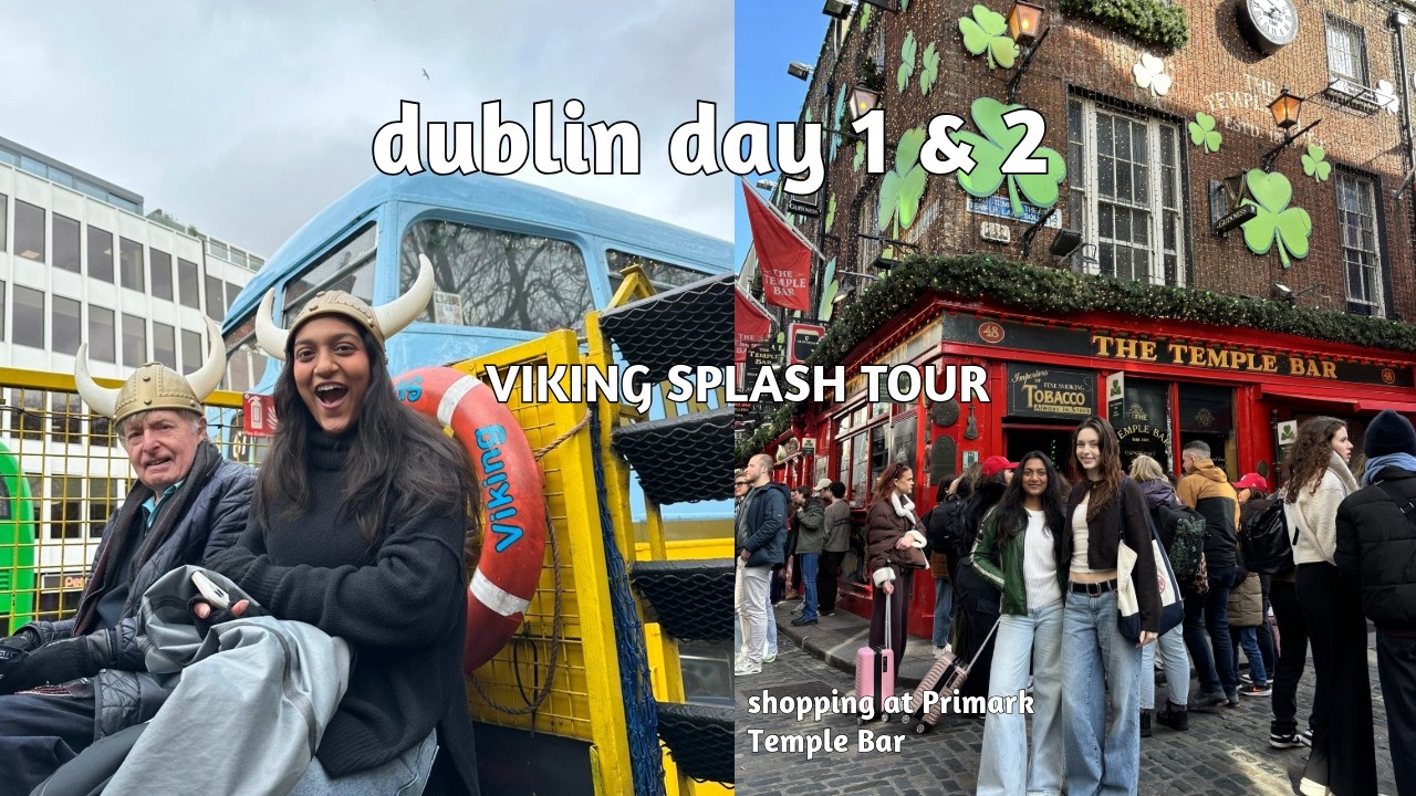 we put on Viking hats and yelled at tourists on the streets of Ireland