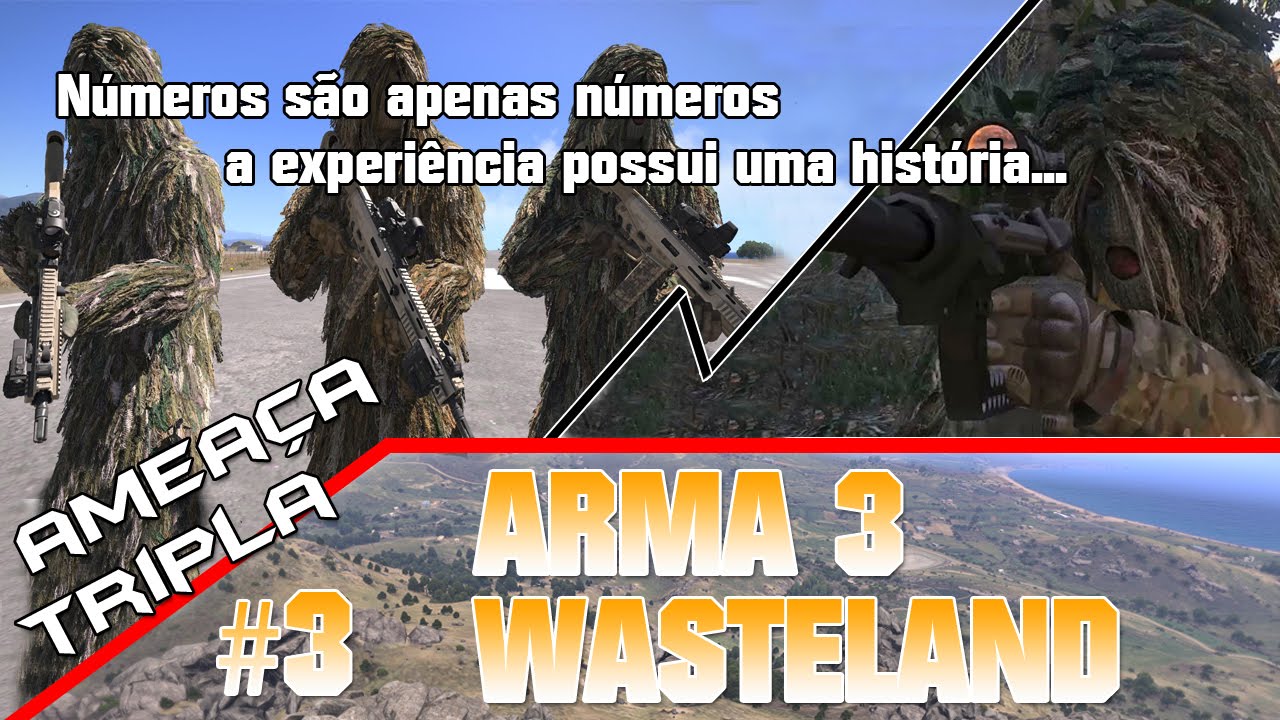 Arma 3 Wasteland #3 - Ameaça tripla
