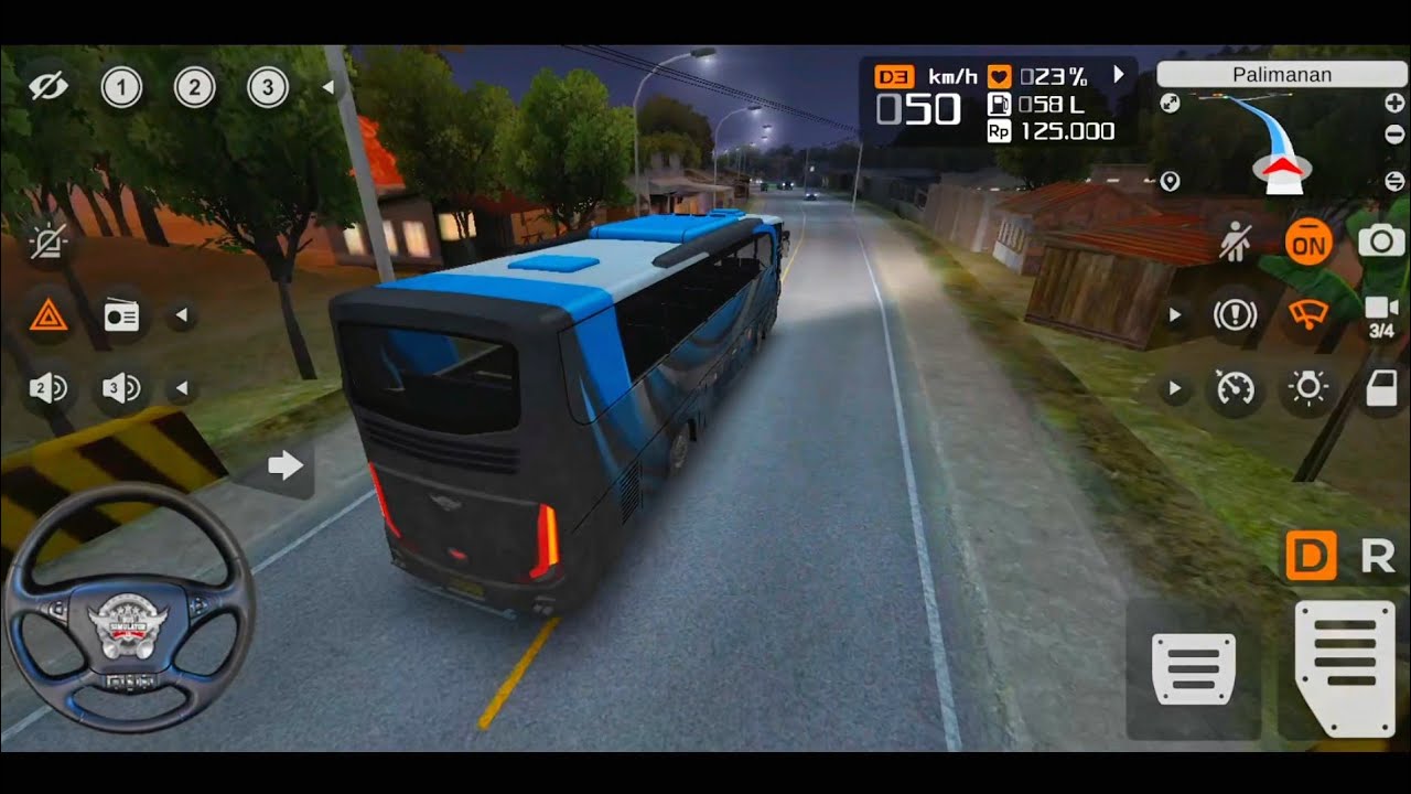 BUS SIMULATOR INDONESIA //[bus simulator indonesia] Il euro coach bus simulator l#simulation