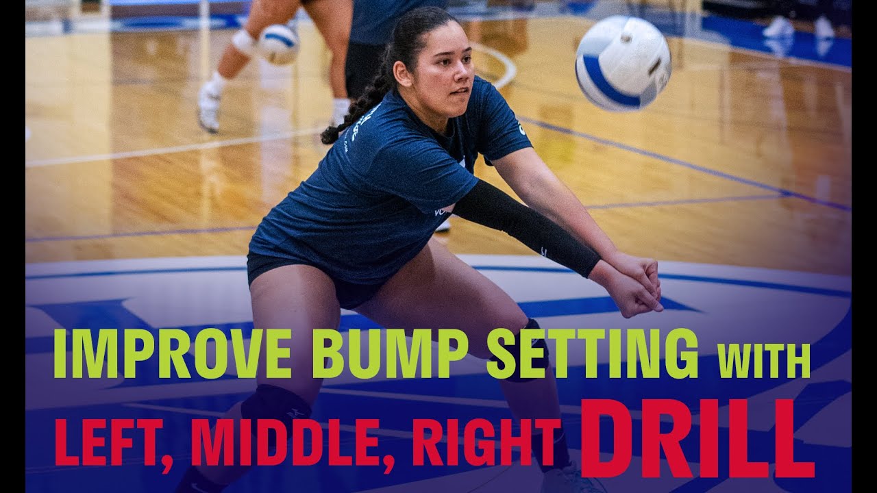 Improve bump setting with left, middle, right drill