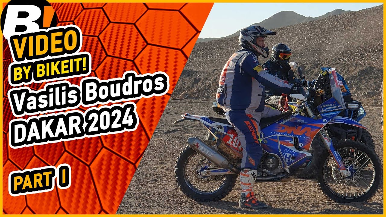 Βασίλης Μπούδρος - Rally Dakar 2024 - Η πορεία προς τον τερματισμό - BIKEIT.GR