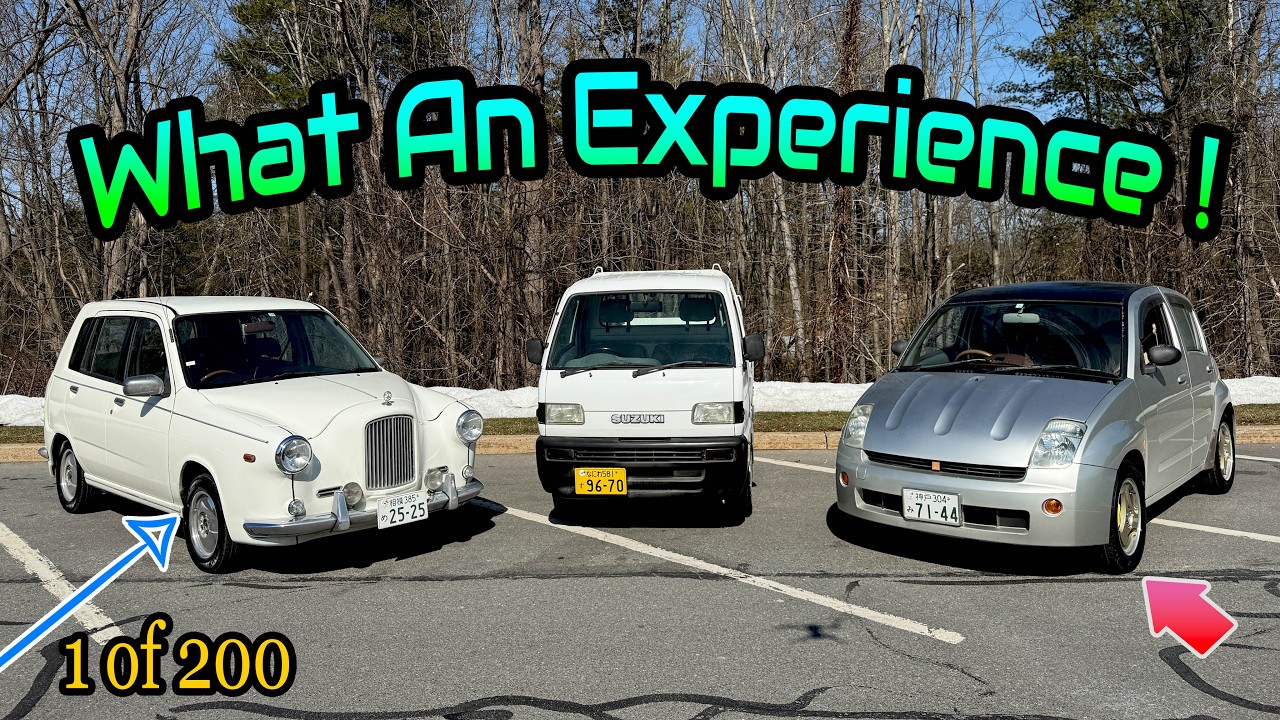 We Took 3 Rare Cars On A Crazy 12 Hour Roadtrip!