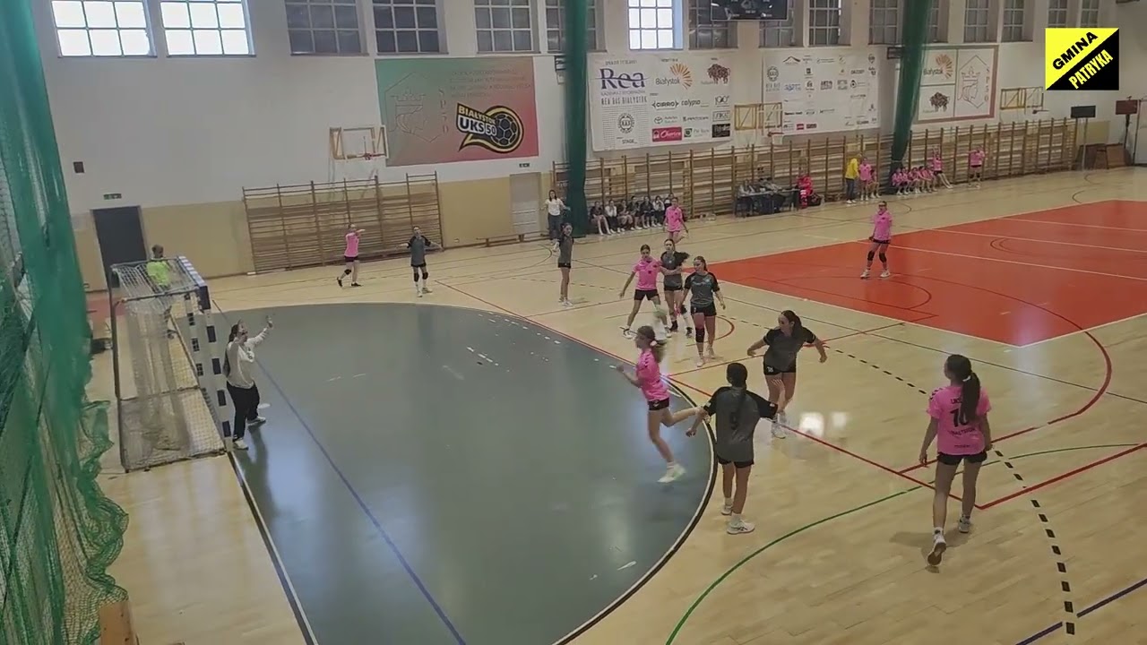 UKS 50 Białystok U15 vs. KS Handball Łomża U15, 01.02.2026 r. (Fragment meczu) #handball