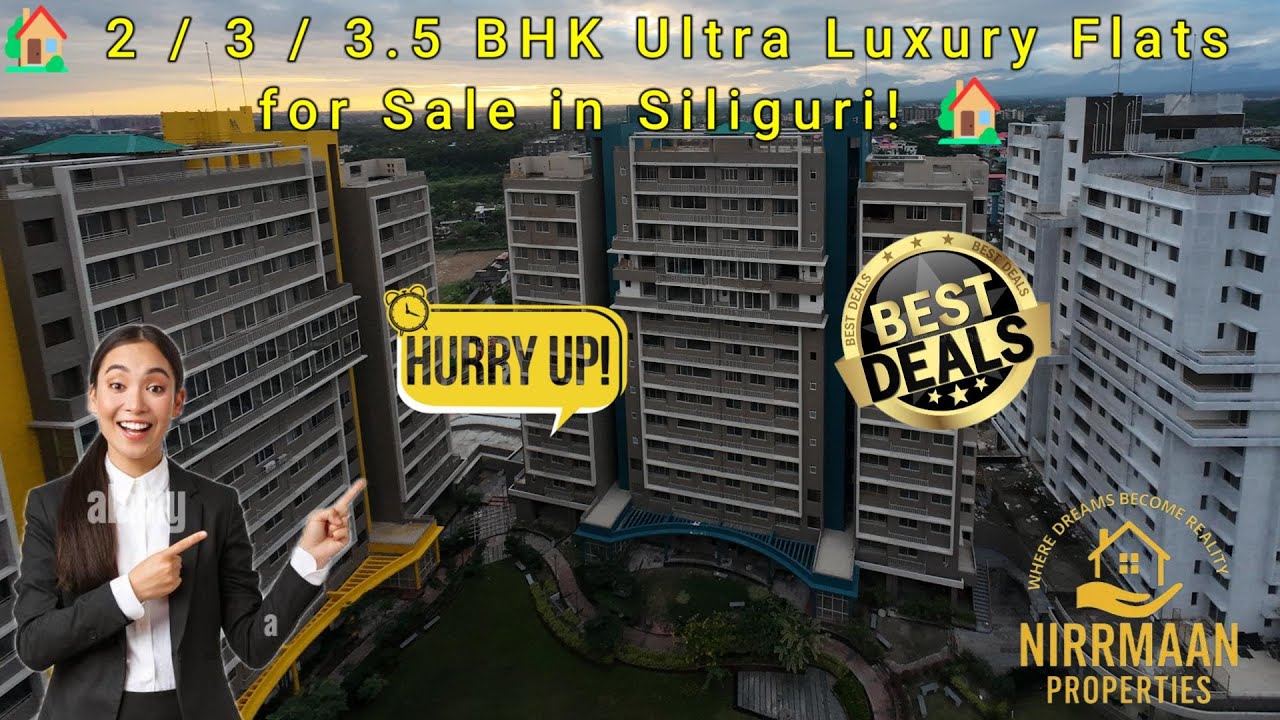 🏡✨ 2 / 3 / 3.5 BHK Ultra Luxury Flats for Sale in Siliguri! ✨🏡