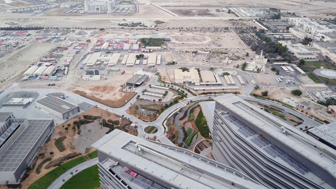 Sheikh Shakbout Medical City 4K - Abu Dhabi, UAE.