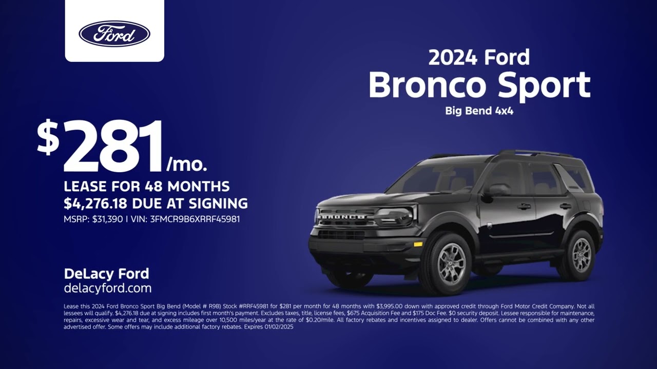 Ford Bronco Sport 11/19/2024 4573274