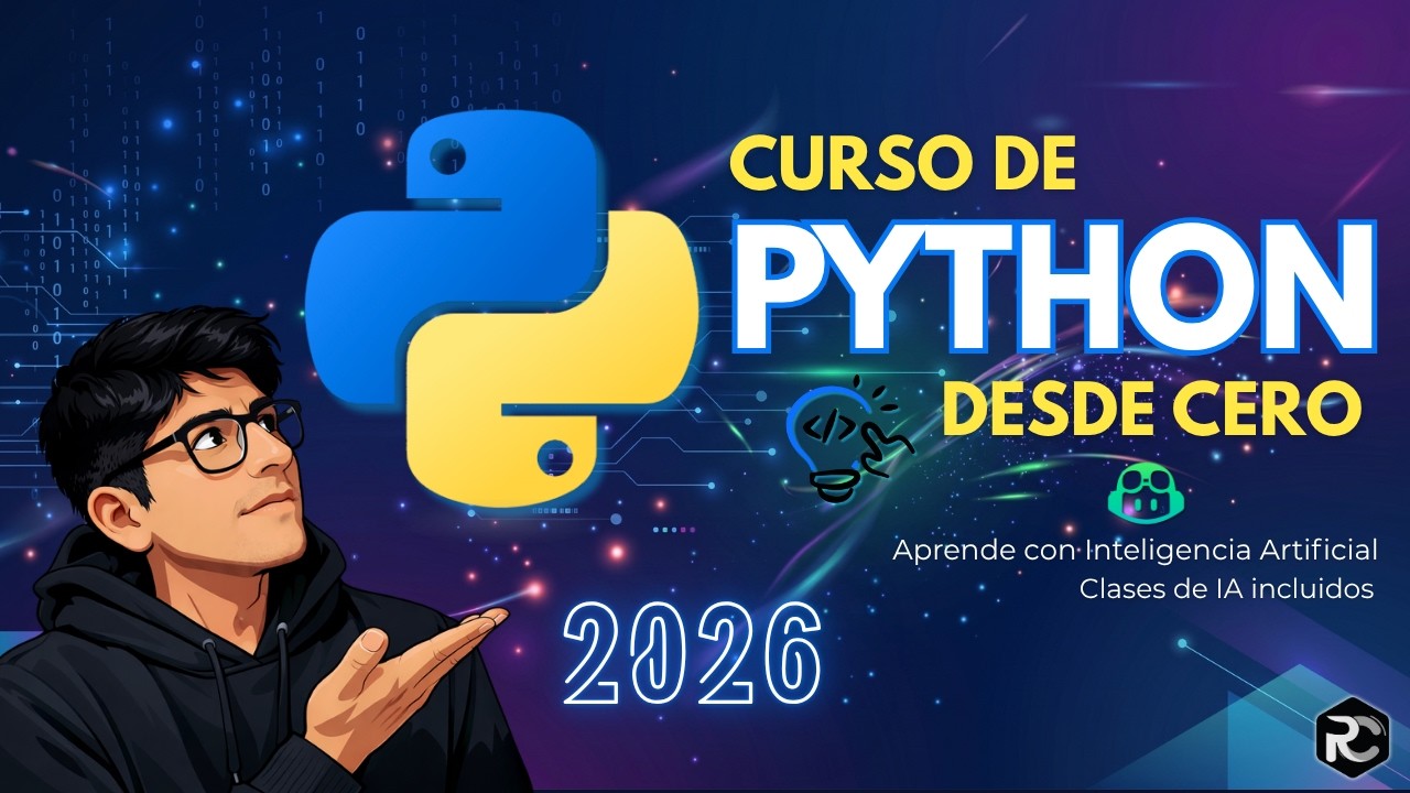 📓 &iexcl;Curso COMPLETO de PYTHON desde CERO! 👉 en la ERA de Inteligencia Artificial