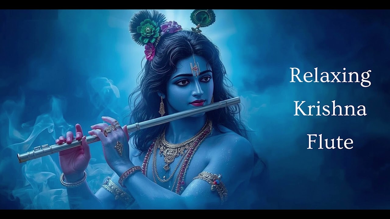 Relaxing Krishna Flute Sounds | Peaceful Meditation Music | Divine Bhakti Instrumental