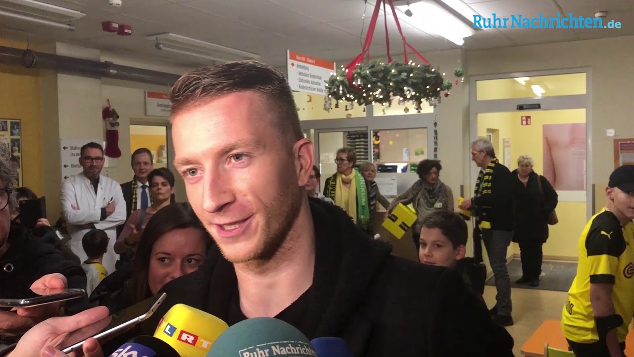 „Ein Lächeln ins Gesicht zaubern“ - Der BVB zu Besuch in der Kinderklinik