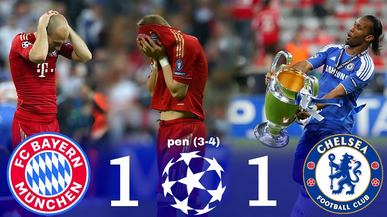 نهائي مجنون 🔥🤯 تشيلسي وبايرن ميونخ 1-1 (4-3) | نهائي دوري ابطال اوروبا 2012 | عصام الشوالي 1080i 🔥🎧