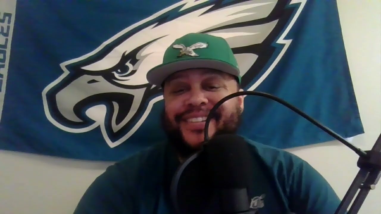 Eagles Fan Reaction to RT Lane Johnson and LG Landon Dickerson returning to the Eagles in 2026.