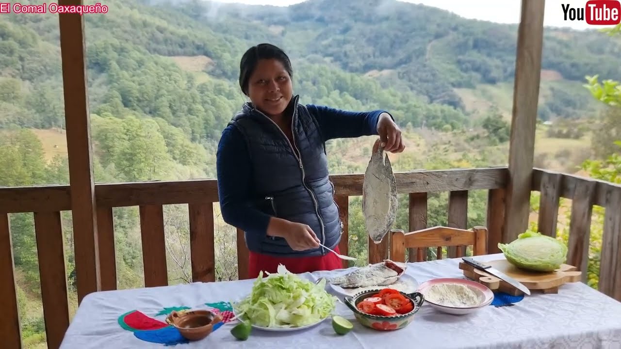 ✅️😃En mi casita del campo preparo unas ricas mojarras para disfrutar con mi esposo 😋 