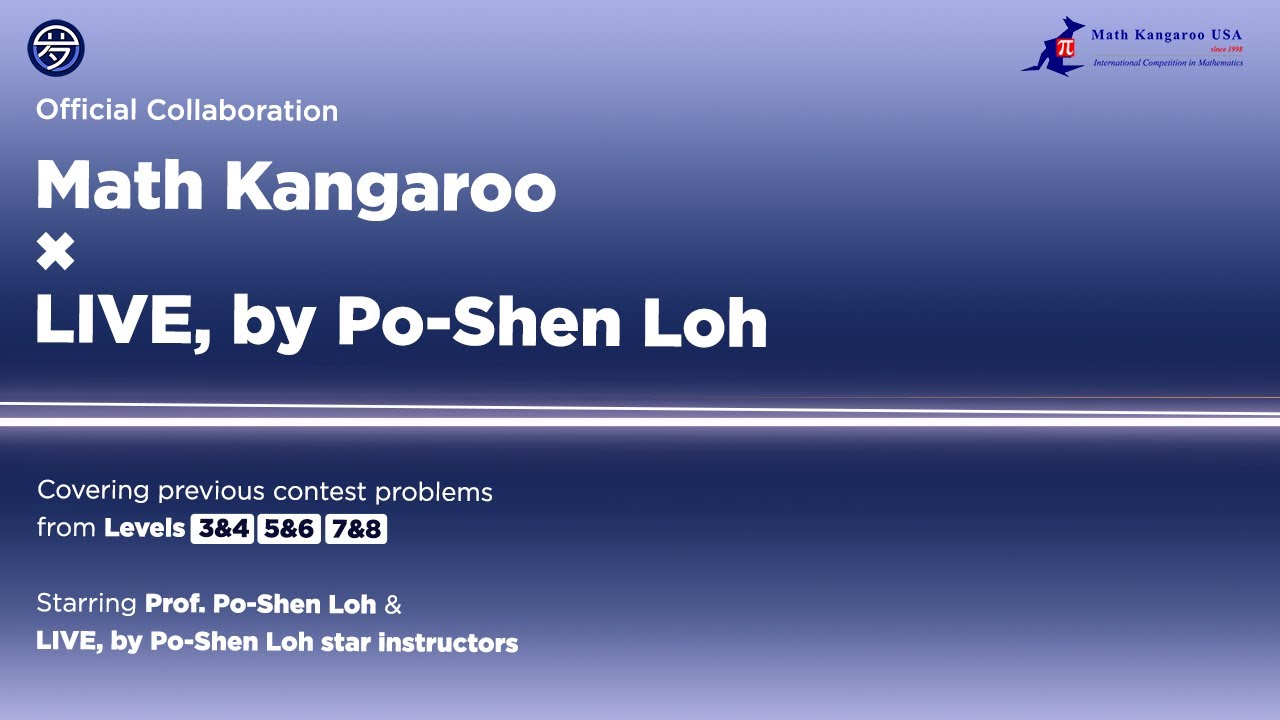Math Kangaroo × Daily Challenge LIVE Solve – 2023 Level 7 and 8