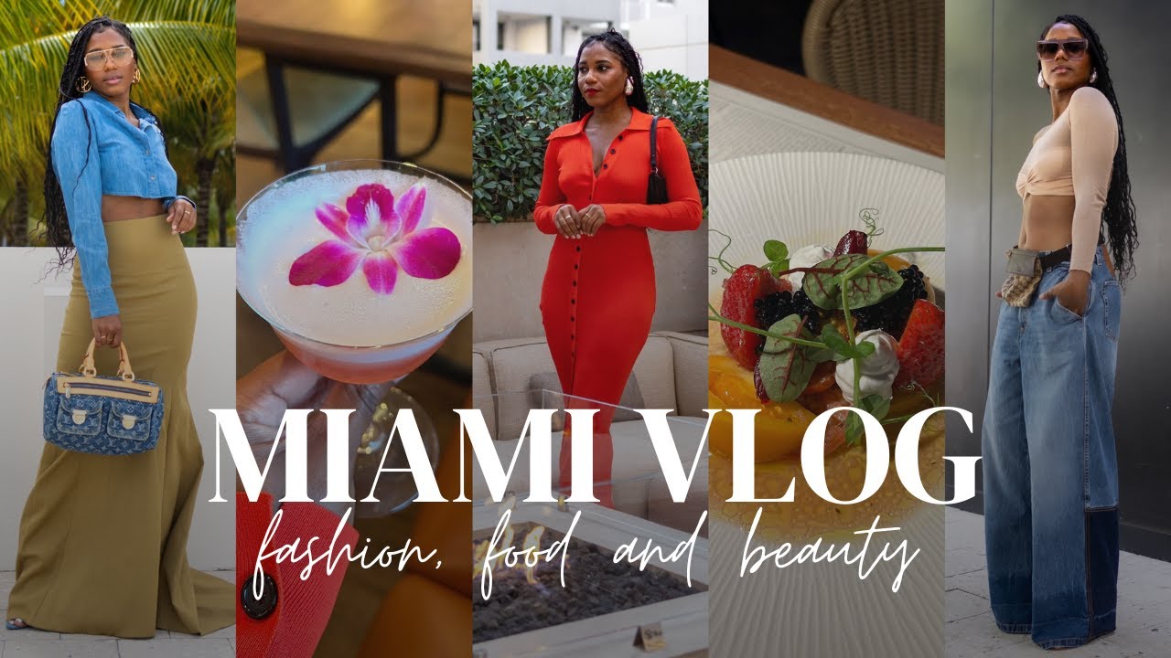 🌴MIAMI VLOG! What I'll be Wearing all Summer, Romantic Rooftop Dinner & Beauty Favs🌴 MONROE STEELE
