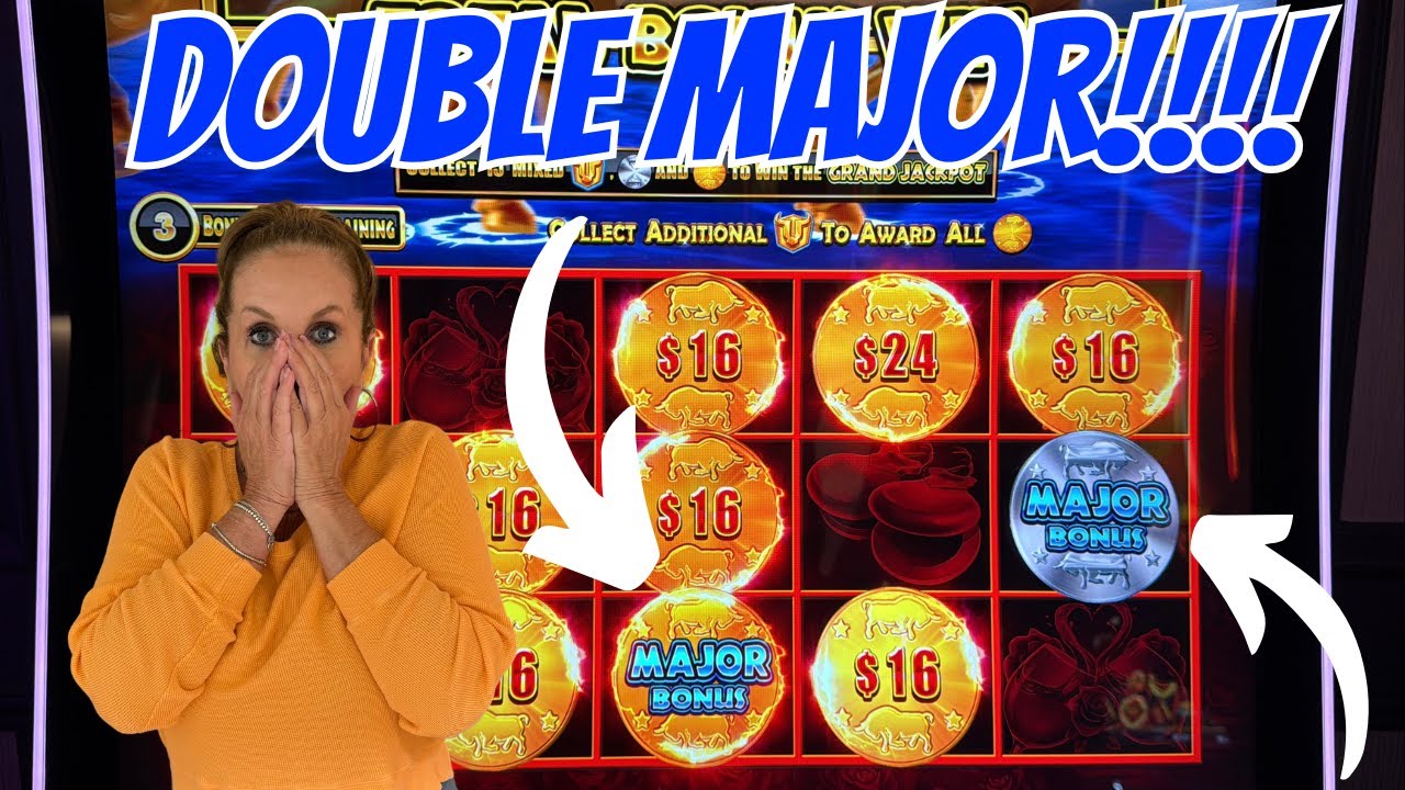 LUCKIEST SLOT PLAYER EVER!! Bull Blitz ALWAYS Pays Me! Absolute Insanity at Delaware Park Casino!