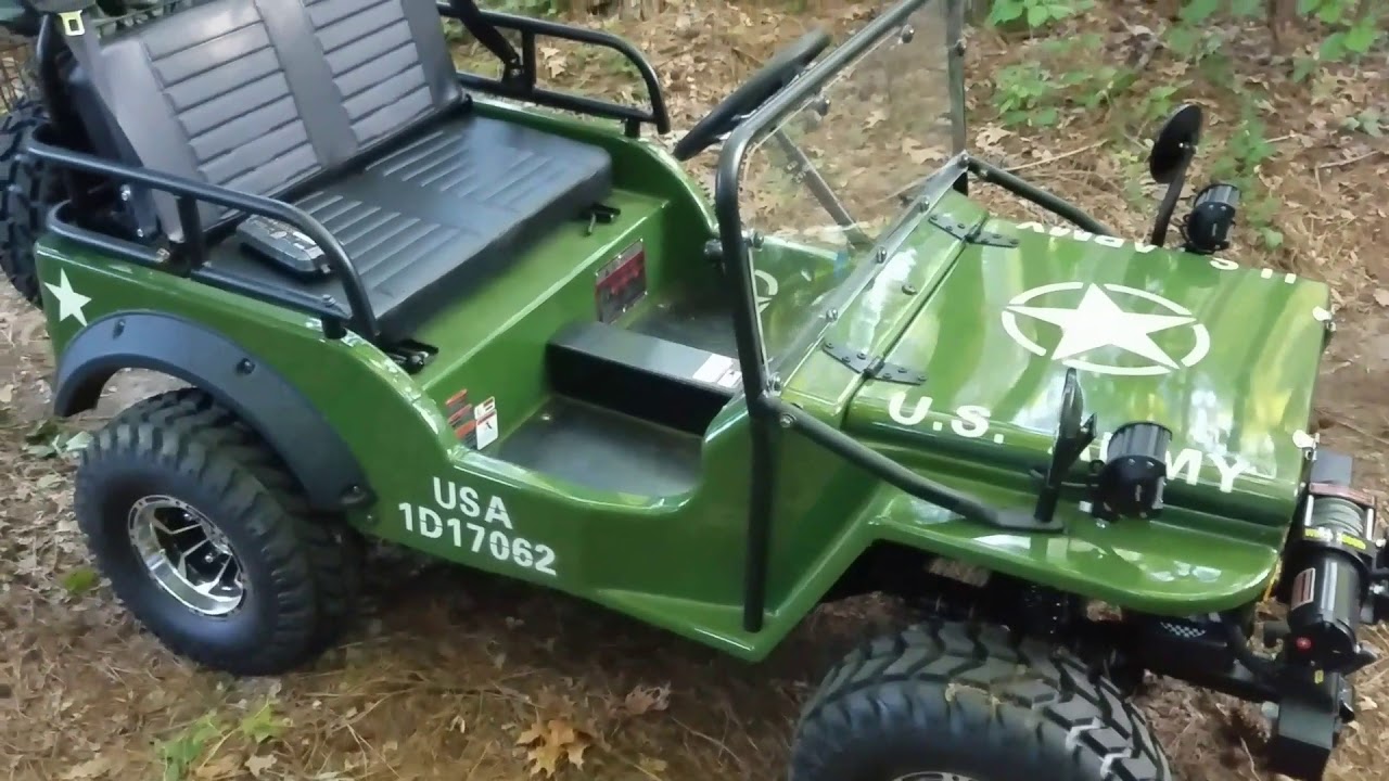 Mini Jeep 125cc - lots of fun