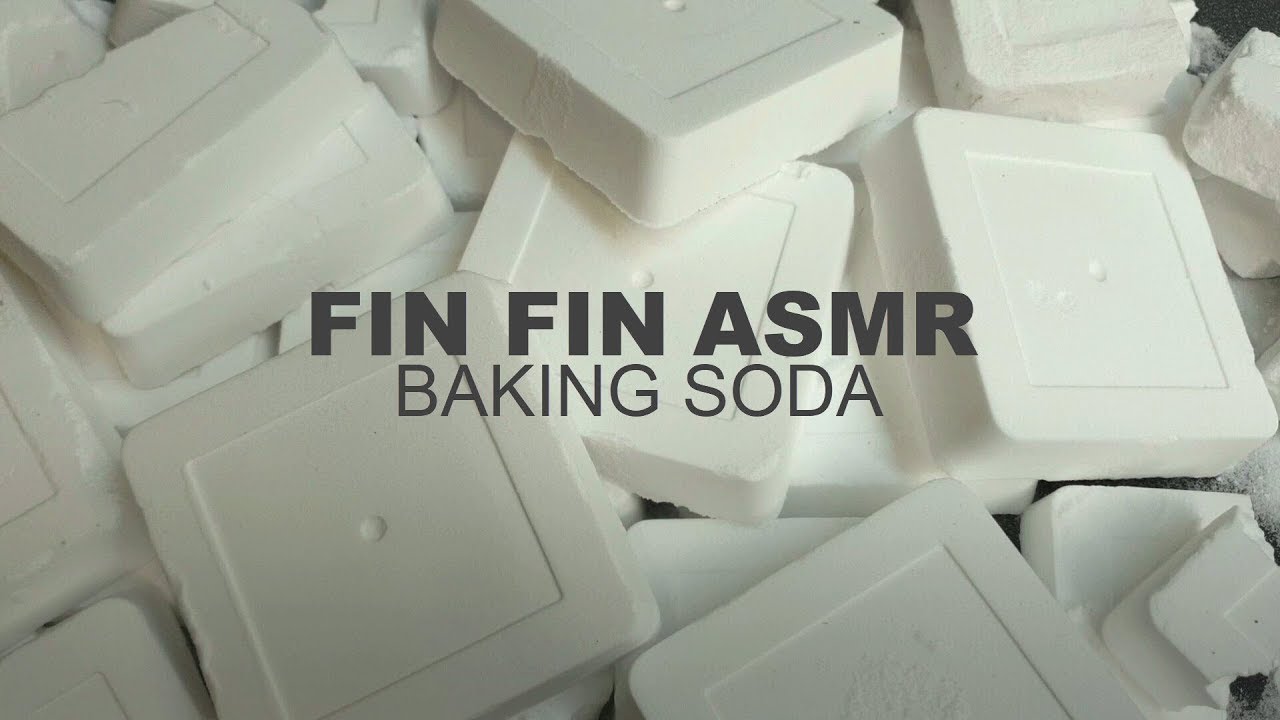 ☃️ASMR 🌨 Crumbling Baking Soda Slab #221❄