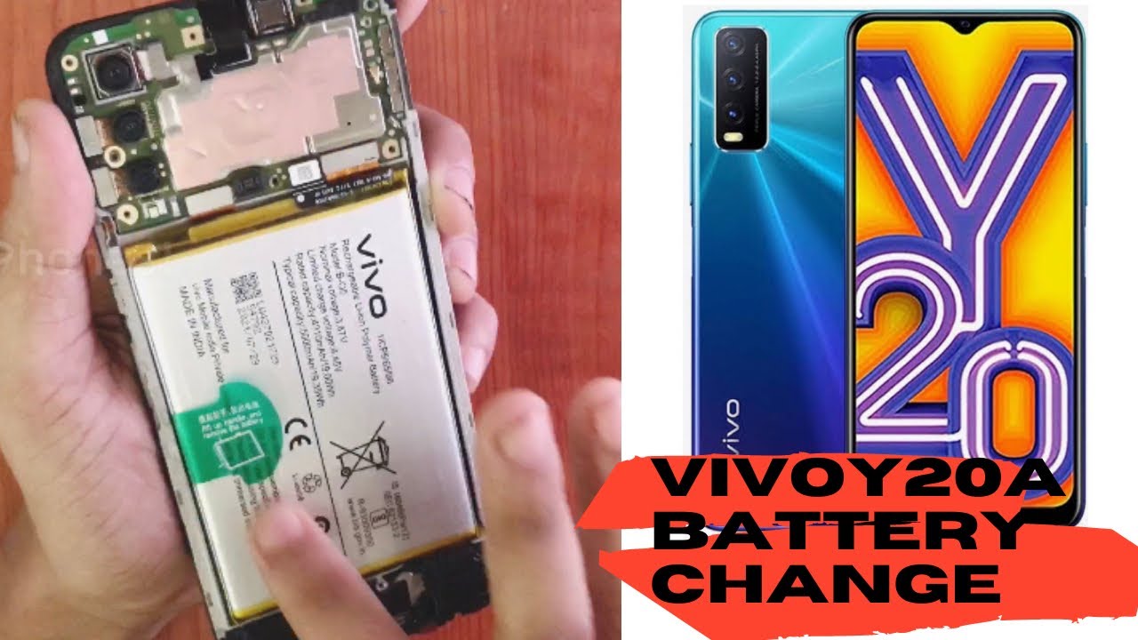 VIVO Y20A BATTERY REPLACEMENT | Vivo y20/ y20a/ Y20g battery change #vivo #y20A #battery