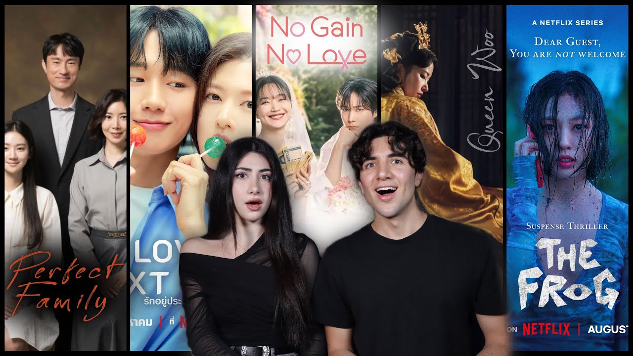 NEW K-DRAMA TRAILERS MARATHON! 🤯 Love Next Door, The Frog, Queen Woo … REACTION!
